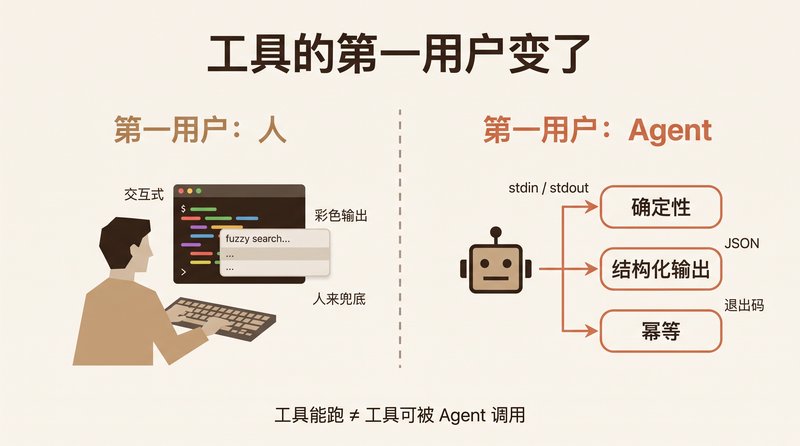 An Agent-First Toolchain — Criteria Matter More Than the List